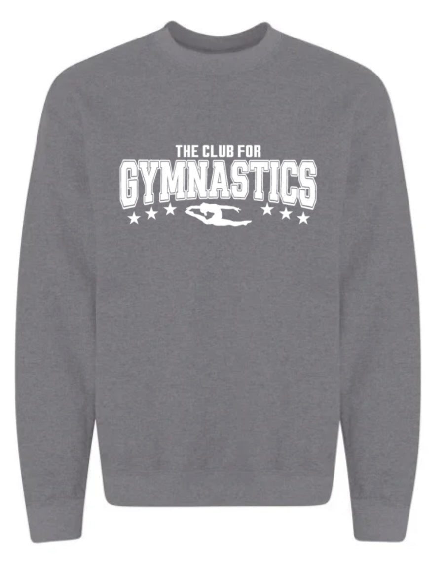 Adult grey crewneck