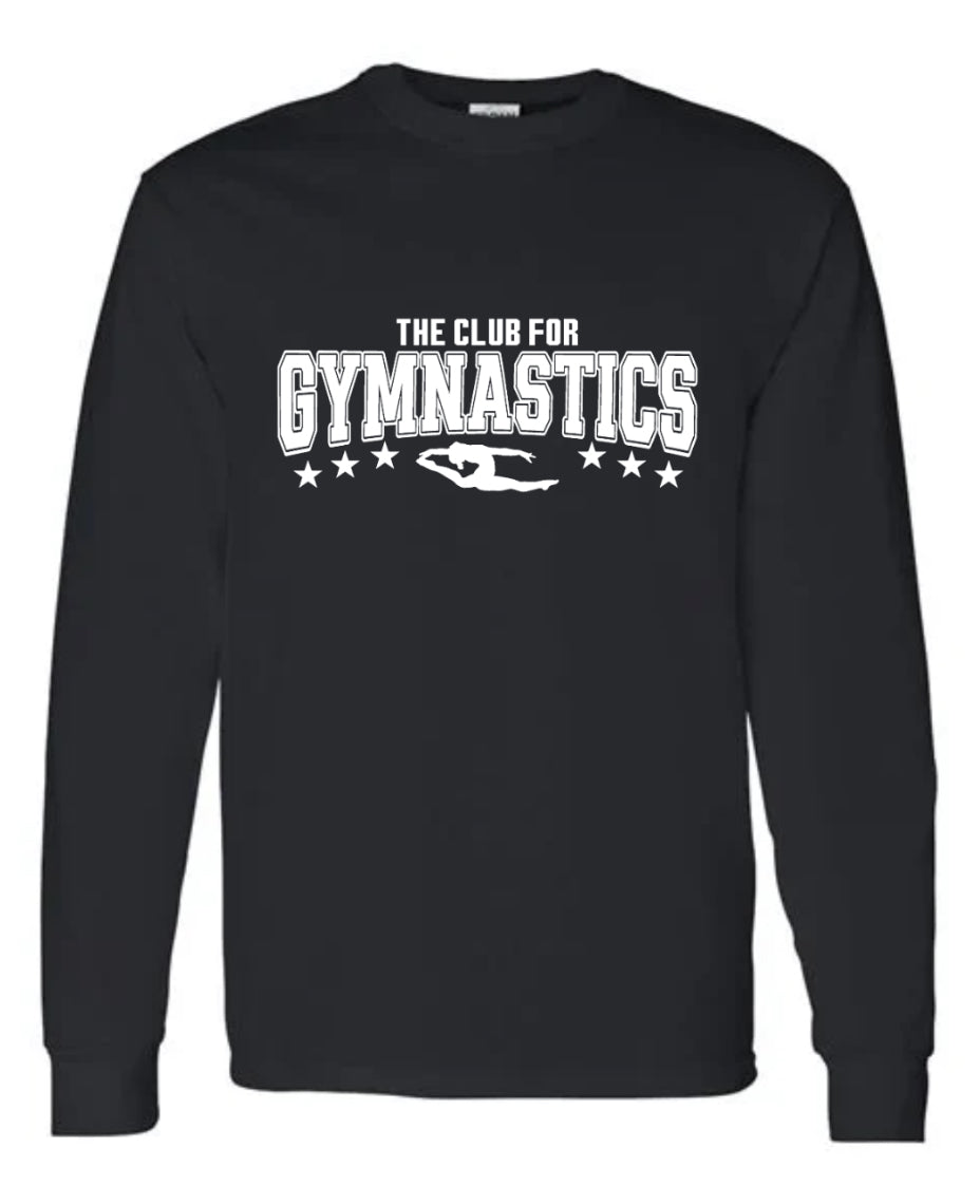 Adult black long sleeve