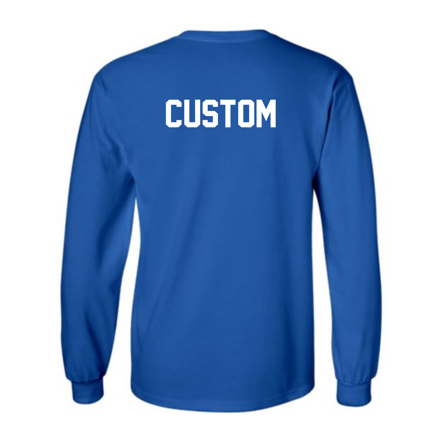 Adult Royal blue long sleeve