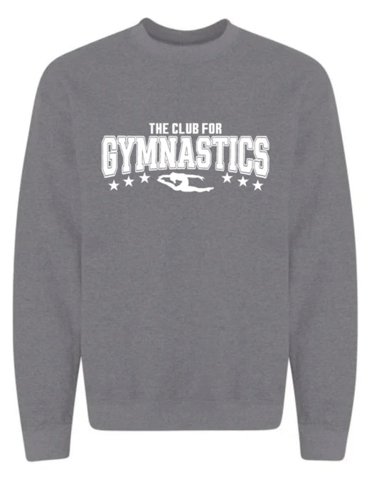 Adult grey crewneck