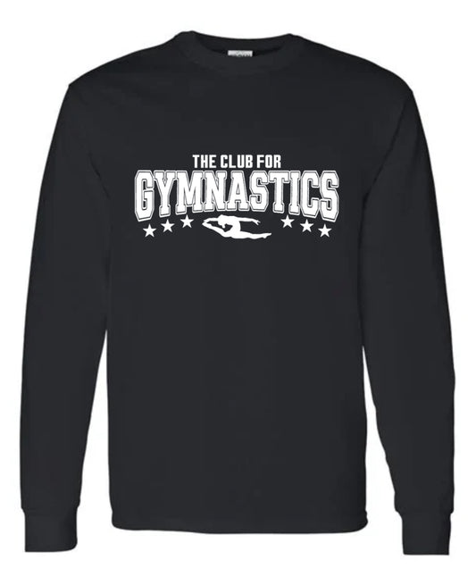 Adult black long sleeve
