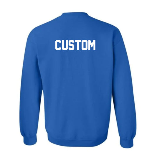 Adult royal blue crewneck