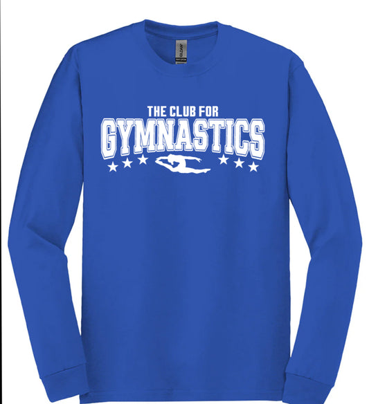Adult Royal blue long sleeve