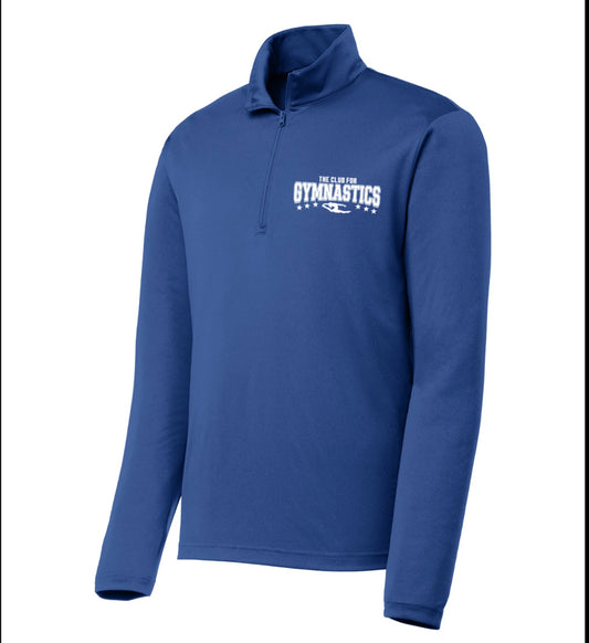 Adult unisex quarter zip